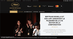 Desktop Screenshot of festival-cannes.com
